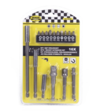 Bit en dop verlengset 16 dlg