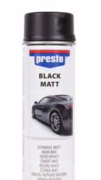 Presto lak mat zwart 500 ml