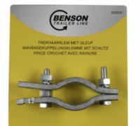 Trekhaakklem met gleuf