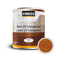 FINESS Beits Deur & Kozijn (Beits UV) transp. (zijdegl.)  bu 750 ml Licht eiken 2550 FINESS Beits Deur & Kozijn (Beits UV) transp. (zijdegl.)  bu 750 ml Licht eiken 2550