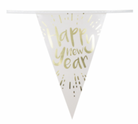 Folievlaggenlijn Happy neww year