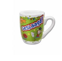 Cartoonmok Geslaagd goed gedaan Cartoonmok Geslaagd goed gedaan