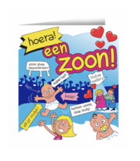 Wenskaarten - Zoon cartoon