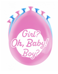 Balloons - Gender reveal Balloons - Gender reveal