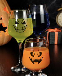 6 Stickers Drinkglas 6 Stickers Drinkglas