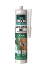 Bison Siliconenkit bouw wit 300ml*