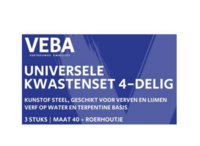 Kwastenset 4-Delige set (3x kwast maat 40 & roerhoutje) Kwastenset 4-Delige set (3x kwast maat 40 & roerhoutje)