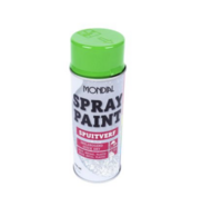 Mondial Spray paint RAL 6018 hoogglans geelgroen 400ml Mondial Spray paint RAL 6018 hoogglans geelgroen 400ml