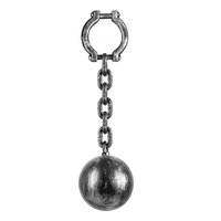 Bal met ketting deluxe (53 cm) Bal met ketting deluxe (53 cm)