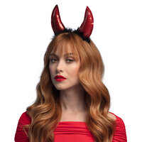 Diadeem She-Devil rood Diadeem She-Devil rood
