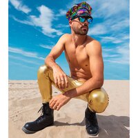 Legging Glance goud (L/XL stretch) Legging Glance goud (L/XL stretch)