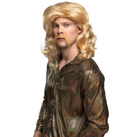 Pruik Barry met snor