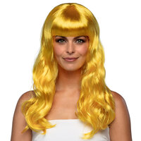 Pruik Chique geel