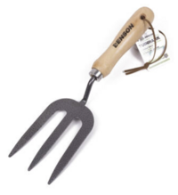 Tuinhark met houten handvat