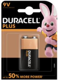 Duracell alkaline plus 9V 6LR61/MN1604 Duracell alkaline plus 9V 6LR61/MN1604