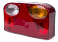 Caravan Achterlicht Rechts Wit Luxe + Kabel