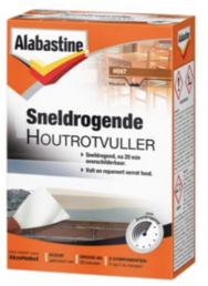 Alabastine Sneldrogende houtrotvuller 2 componenten 465gr*