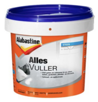 Alabastine Allesvuller wit pot 1kg Alabastine Allesvuller wit pot 1kg