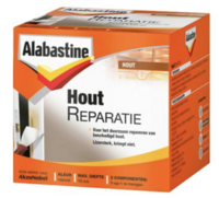 Alabastine Houtreparatie 2 componenten set 500gr Alabastine Houtreparatie 2 componenten set 500gr