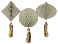 Honeycomb Set - Crème Rose - 3 stuks