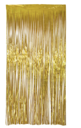 Feestgordijn - Laser Beam Gold - 1 x 2 m Feestgordijn - Laser Beam Gold - 1 x 2 m