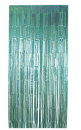 Feestgordijn - Sparkling Turquoise - 1 x 2 m Feestgordijn - Sparkling Turquoise - 1 x 2 m