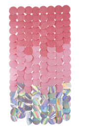 Feest Backdrop - Dazzling in Pink - Cirkel - 80 x 170 cm Feest Backdrop - Dazzling in Pink - Cirkel - 80 x 170 cm