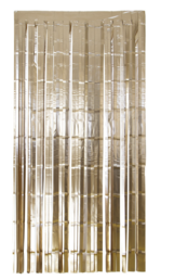 Feestgordijn - Matt Goud - 1 x 2 m Feestgordijn - Matt Goud - 1 x 2 m