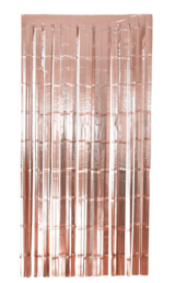 Feestgordijn - Matt Rose Goud - 1 x 2 m Feestgordijn - Matt Rose Goud - 1 x 2 m