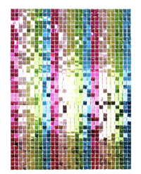 Backdrop Panels - Meerkleurig - 12 x 30 cm