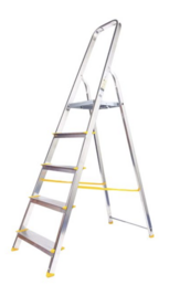 VEBA Huishoudtrap Aluminium 5-Tree