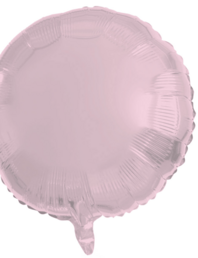 Foil ballon Pastel Pink round 45 cm Foil ballon Pastel Pink round 45 cm