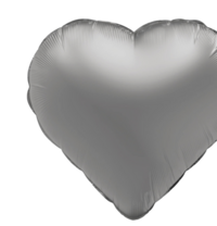 Foil ballon Moonlight Silver hart 45 cm Foil ballon Moonlight Silver hart 45 cm