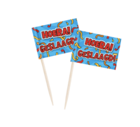 Cocktail picks geslaagd Cocktail picks geslaagd