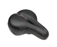 Fietszadel comfort breed ventilatie