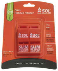 SOL Signaalfluit Slim Rescue Howler 2st