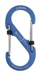 Nite Ize S-Biner Karabijnhaak Slidelock Aluminium Blauw #4