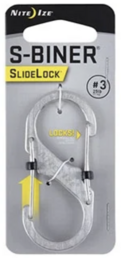 Nite Ize S-Biner Karabijnhaak Slidelock Zilver #3