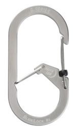 Nite Ize G-Series Karabijnhaak Slidelock Zilver #4 Nite Ize G-Series Karabijnhaak Slidelock Zilver #4