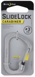 Nite Ize Karabijnhaak Slidelock Zilver #3 Nite Ize Karabijnhaak Slidelock Zilver #3