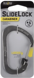 Nite Ize Karabijnhaak Slidelock Zilver #4 Nite Ize Karabijnhaak Slidelock Zilver #4