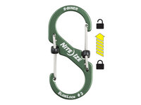 Nite Ize S-Biner Karabijnhaak Slidelock Aluminium Olijf #3