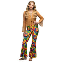 Flarebroek Hippie (L/XL stretch) Flarebroek Hippie (L/XL stretch)