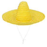 Sombrero Puebla geel (√ò 49 cm)