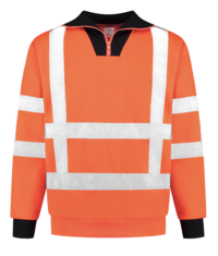 Zipsweater met col RWS Zipsweater met col RWS
