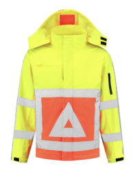 Verkeersregelaarsjas softshell 100% polyester Verkeersregelaarsjas softshell 100% polyester