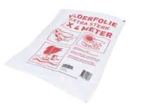 VEBA Vloerfolie 4x4 m Transparant Extra