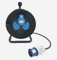 CEE / schuko Kabelhaspel 25 mtr