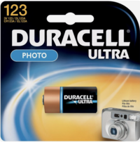 Duracell ultra DL 123A