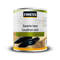 FINESS Zwarte teer Zwart  750 ml bu